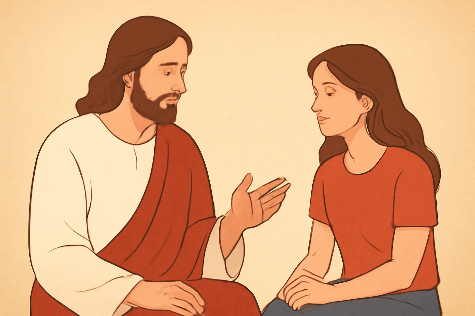 conversa com jesus cristo