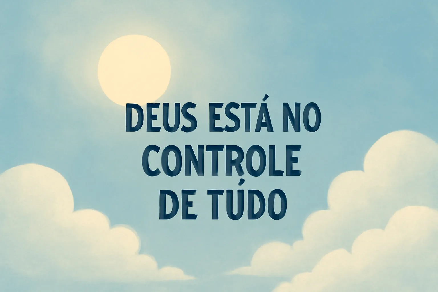 deus está no controle de tudo versiculo
