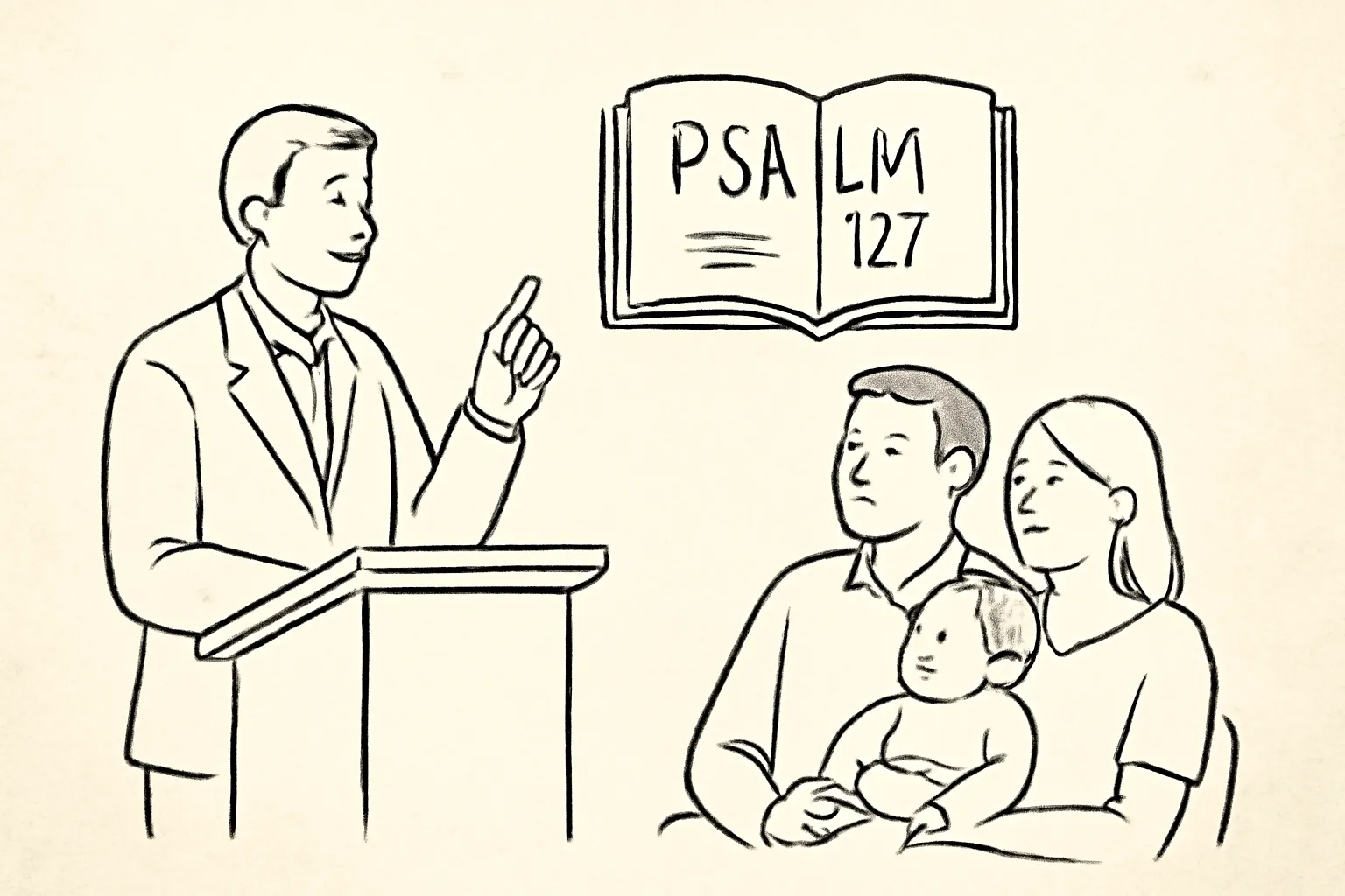 esboço de pregação sobre familia salmo 127