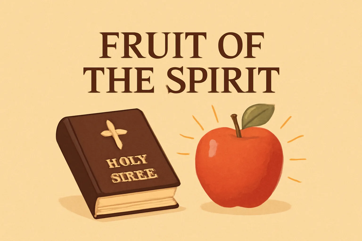 fruto do espírito santo na bíblia