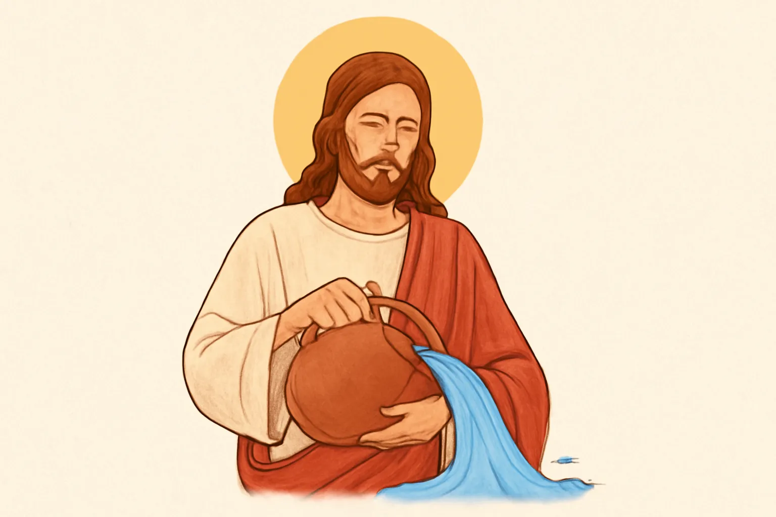 jesus é a água da vida