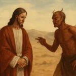 jesus foi tentado no deserto