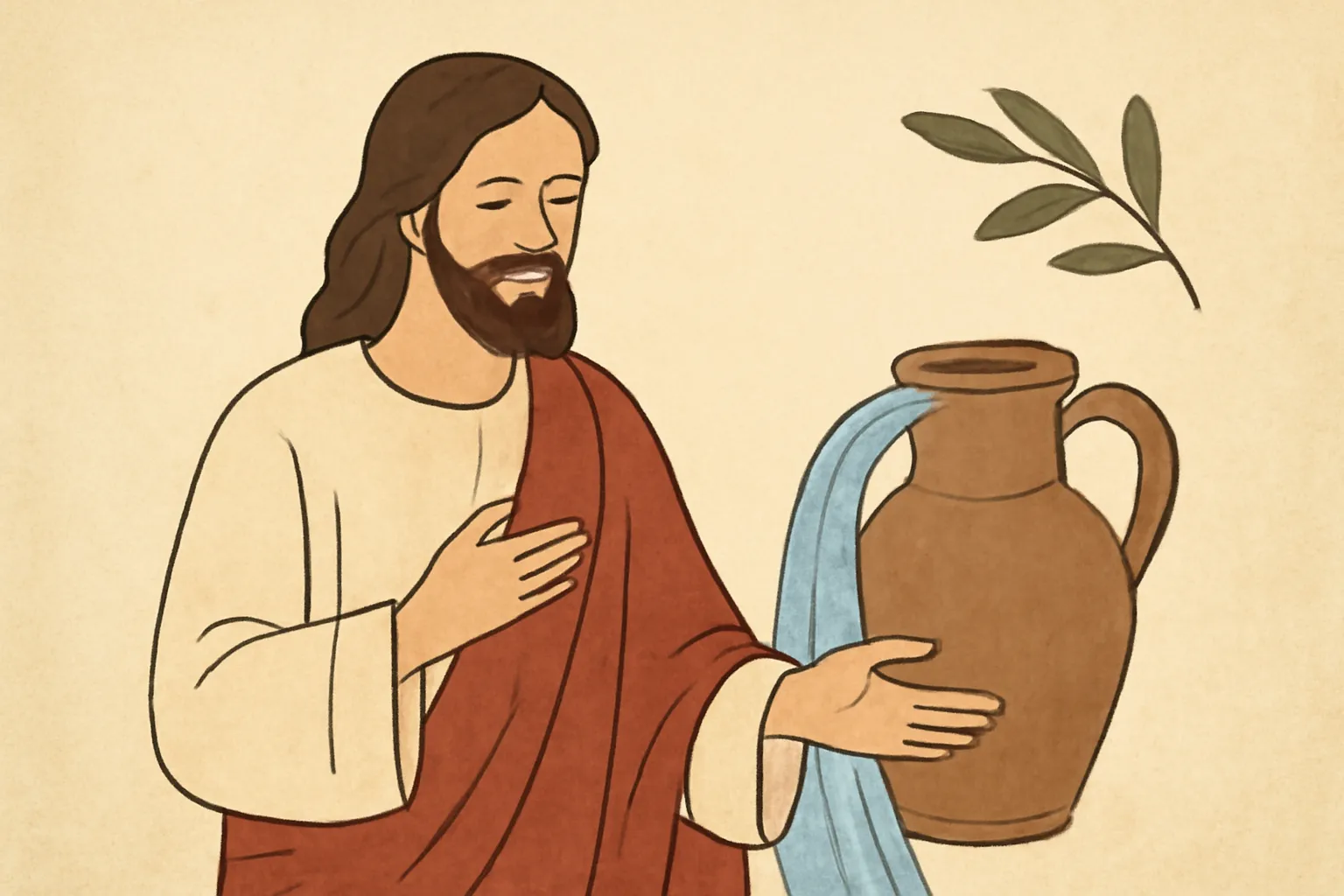jesus fonte de água viva versículo