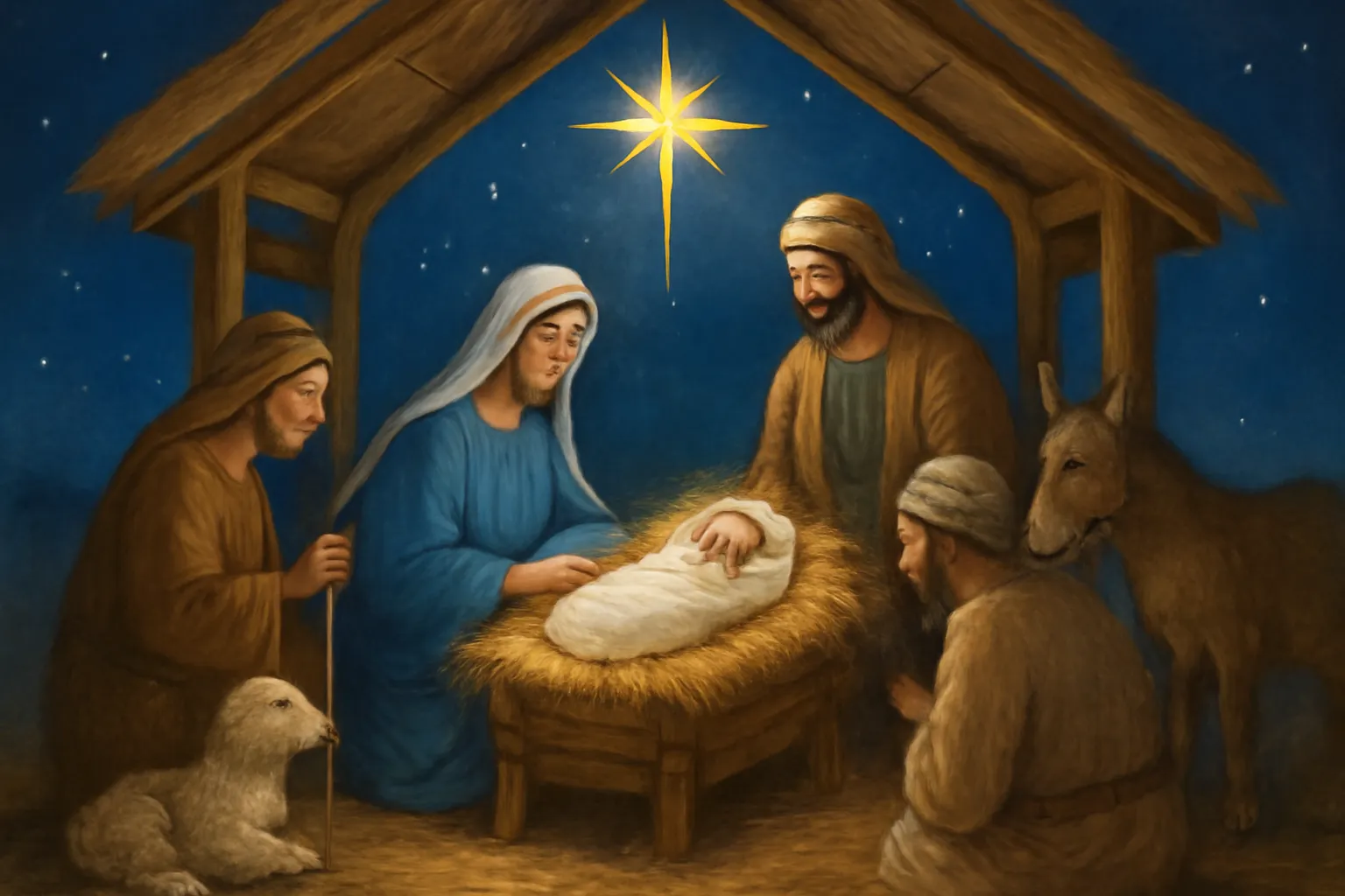 o nascimento de jesus na bíblia