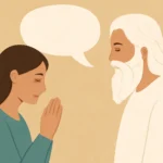 oração conversando com deus