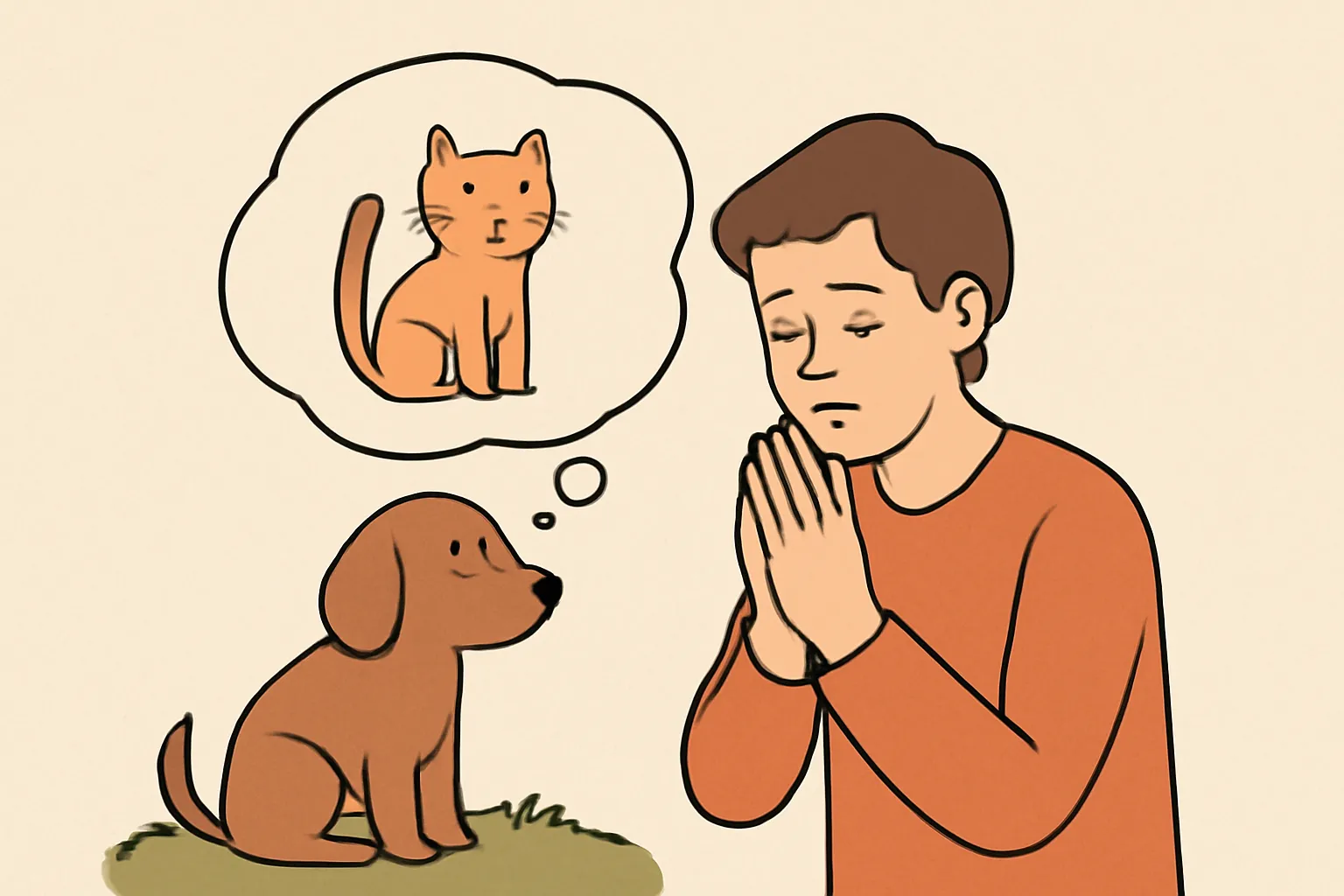oração para achar animal perdido