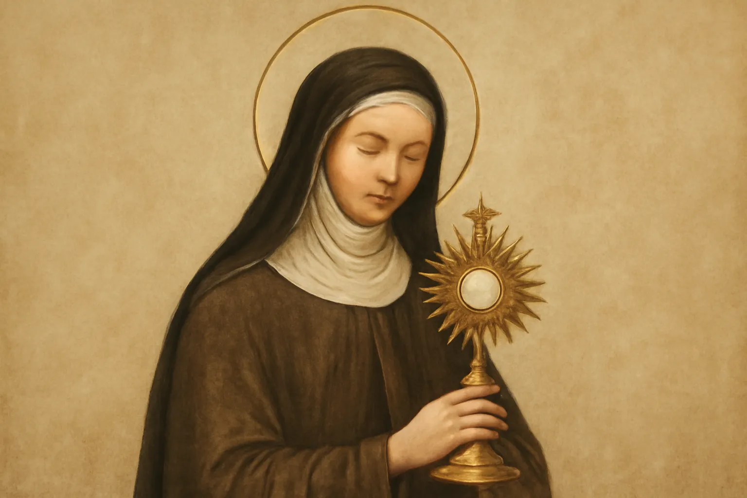 oracao santa clara