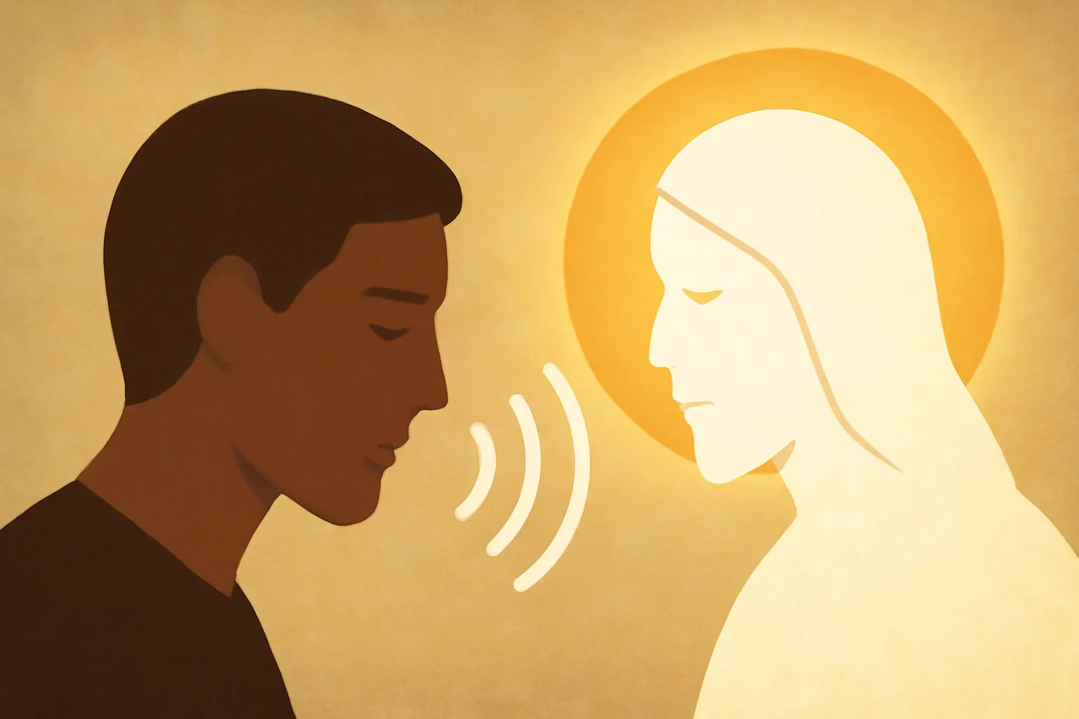 reflexão sobre ouvir a voz de deus