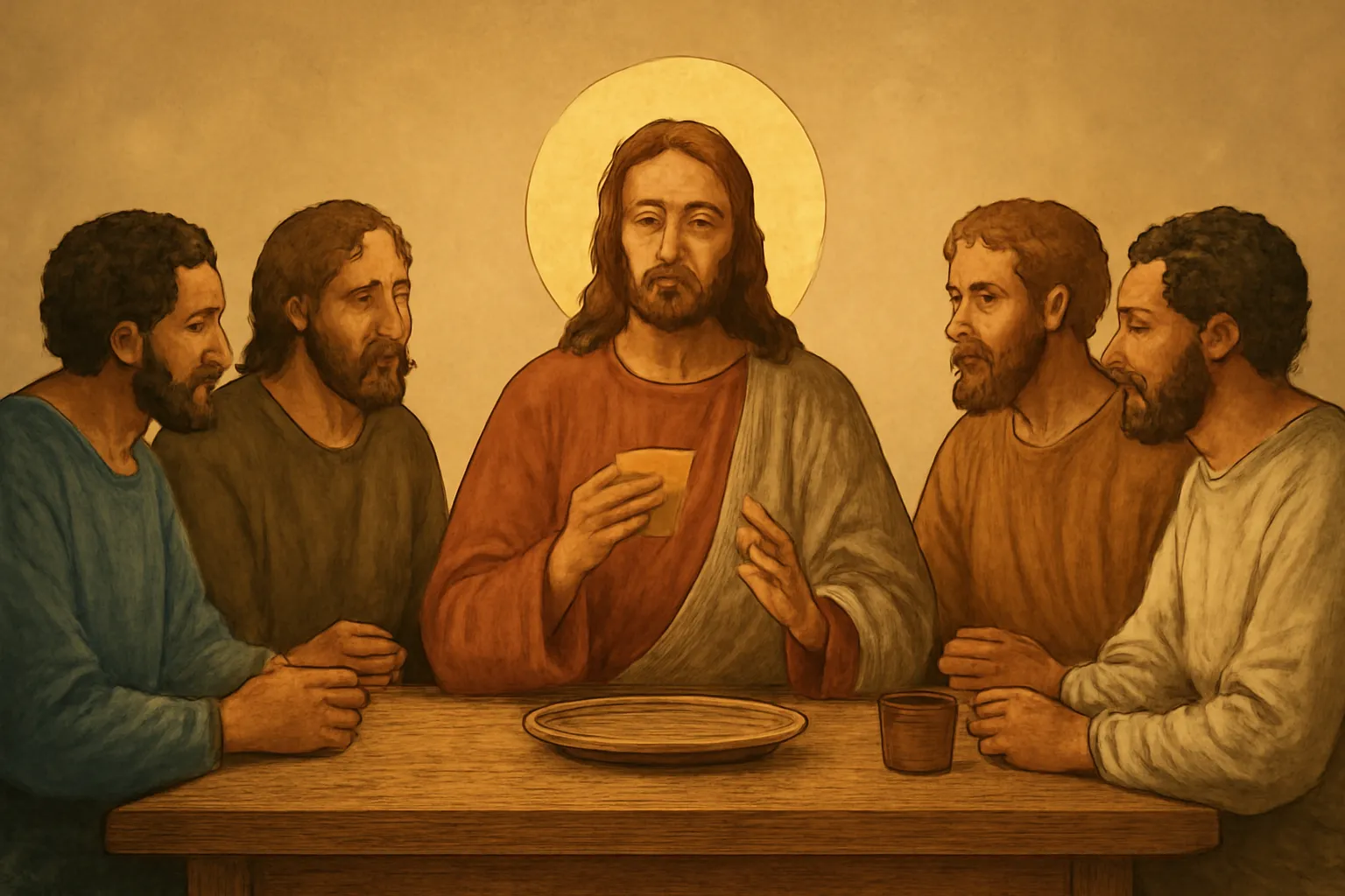 santa ceia bíblia