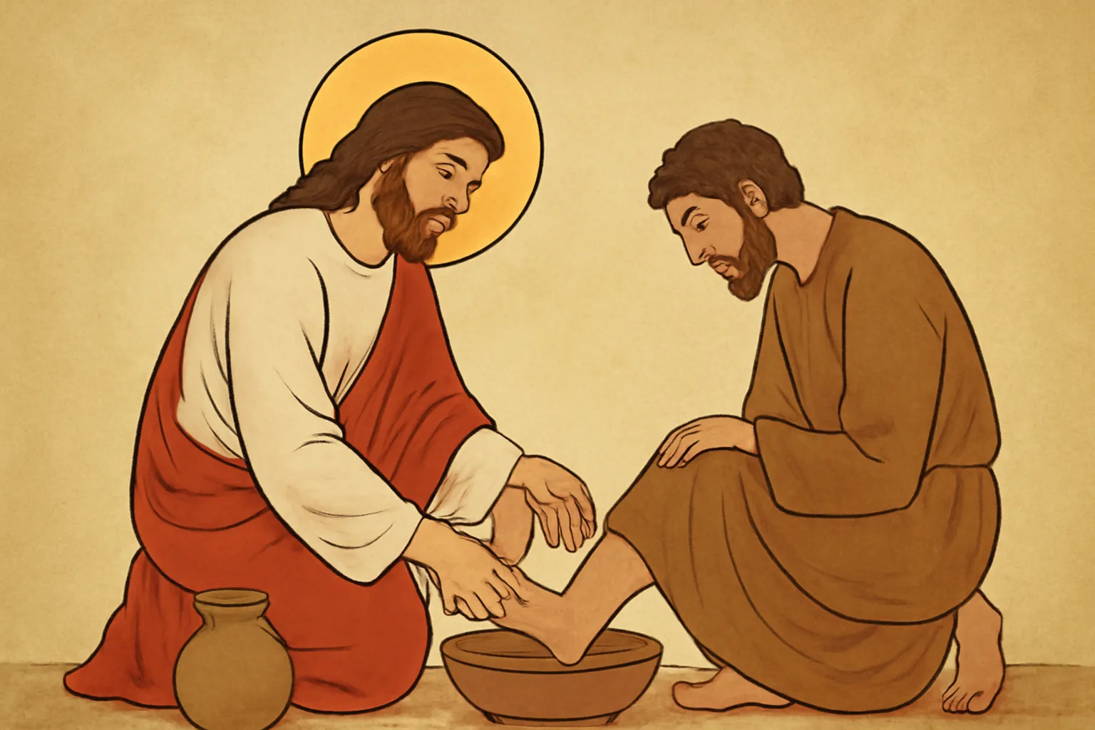 servir como jesus