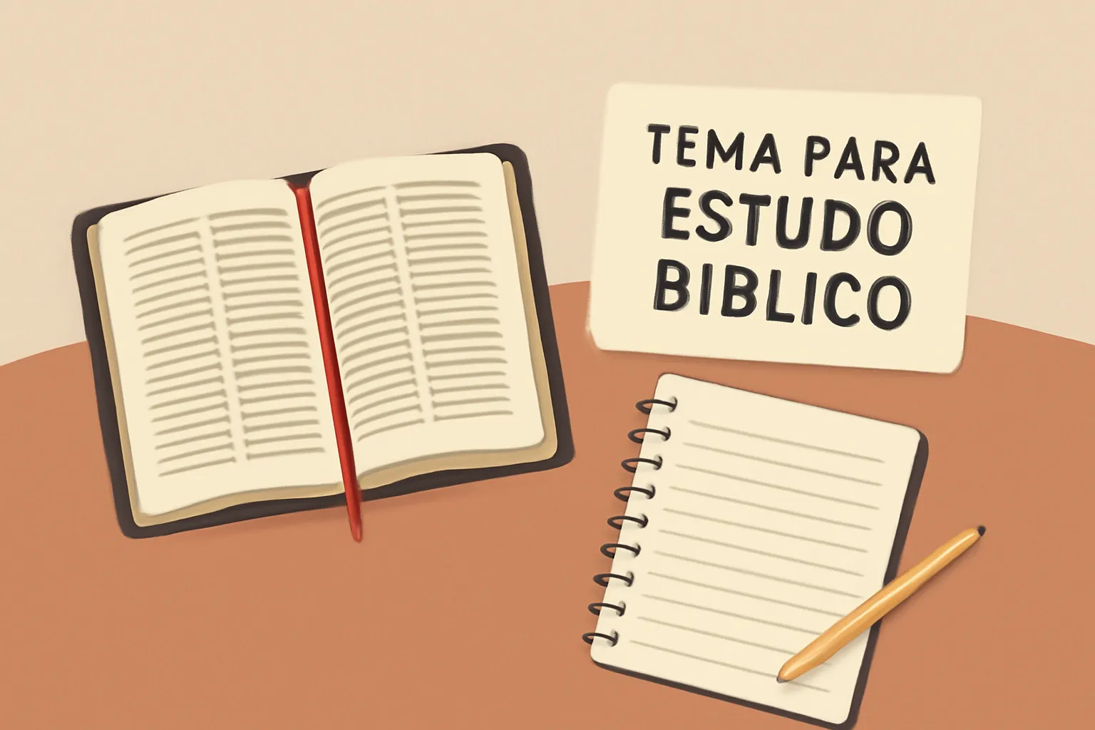 tema para estudo bíblico