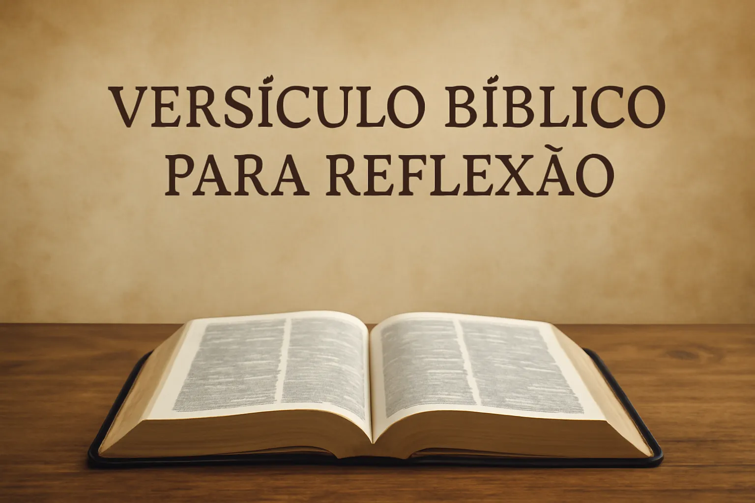 versículo bíblico para reflexão