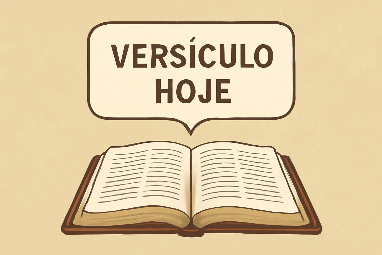 versículo hoje